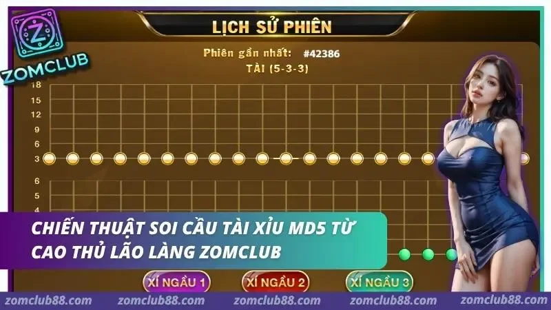 Hình ảnh Tai Xiu Md5 Zomclub 4 1 trong bài viết Tài Xỉu MD5 ZOMCLUB: Giải Mã Thuật Toán Và Bí Kíp Soi Cầu. Chiến thuật soi cầu tài xỉu MD5 tại ZOMCLUB